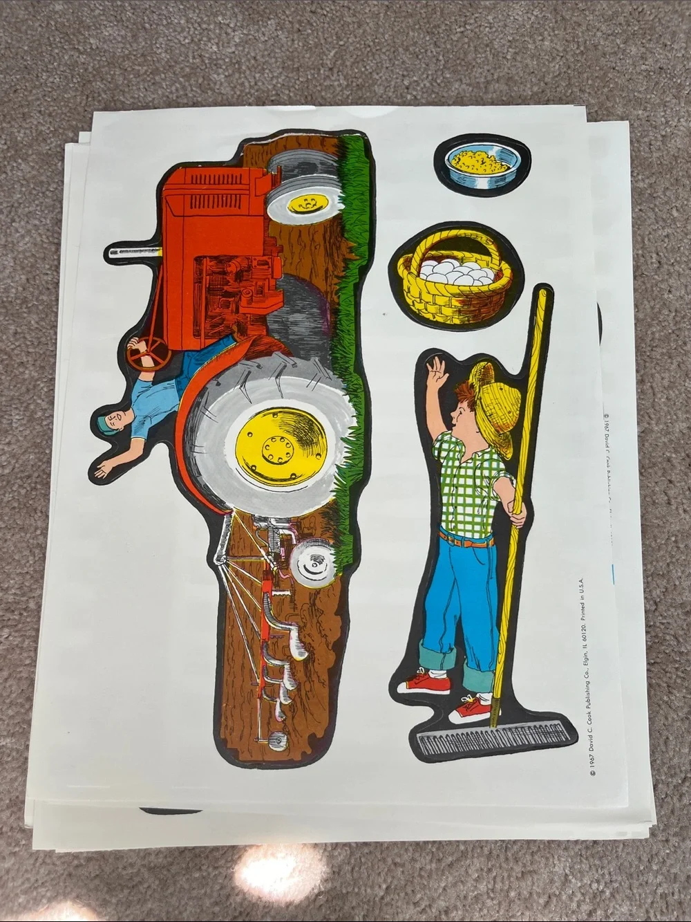 1960’s Farm Songs for the Flannel Board w/Record